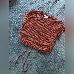 Lane 201 cropped open back top